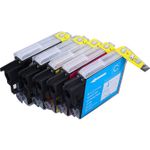 Brother LC1100 ensemble de 5 cartouches d'encre compatibles (Paradise Cartouche)