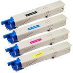 Oki C3300, C3400, C3600 ensemble de 4 toner compatibles (Paradise Cartouche)